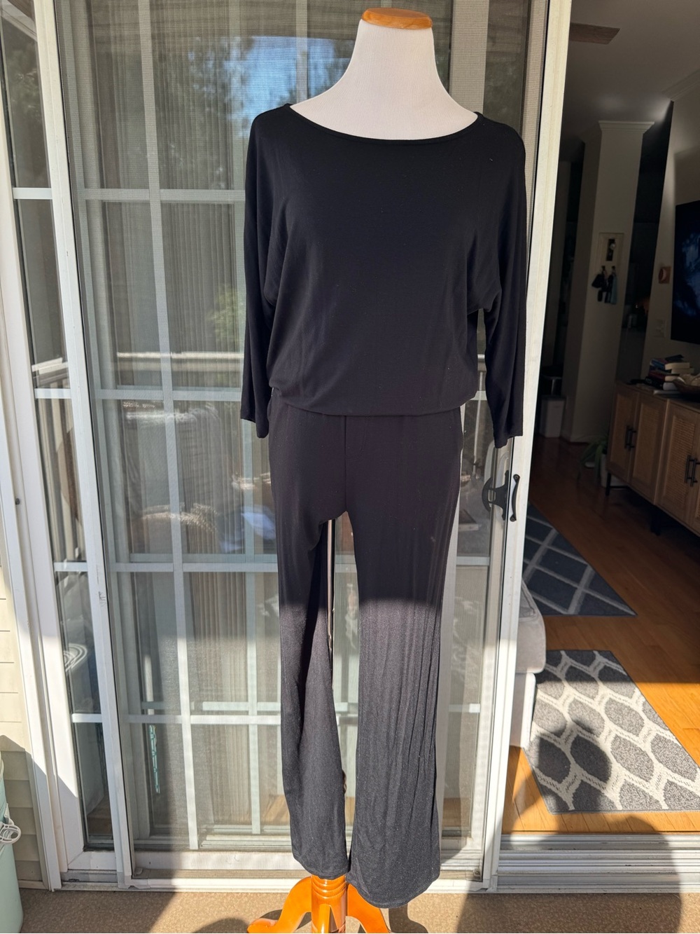 Michael Stars Black Wide-Leg Jumpsuit